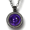 Amethyst Jewelry | Pendants*Alex Soldier Silver Symbolica Pendant with Japanese Amethyst & Topaz