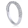 Bold & Vintage Inspired | Bold & Vintage Inspired*Alex Soldier Stardust Diamond Crescent Wedding Band