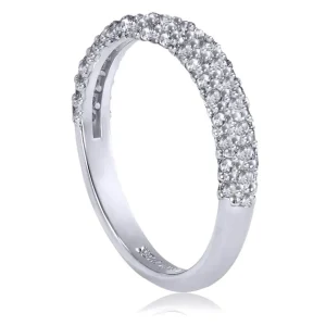 Bold & Vintage Inspired | Bold & Vintage Inspired*Alex Soldier Stardust Diamond Crescent Wedding Band