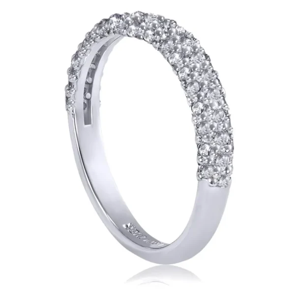 Bold & Vintage Inspired | Bold & Vintage Inspired*Alex Soldier Stardust Diamond Crescent Wedding Band