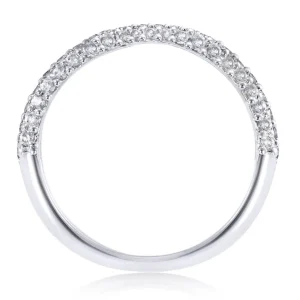 Bold & Vintage Inspired | Bold & Vintage Inspired*Alex Soldier Stardust Diamond Crescent Wedding Band