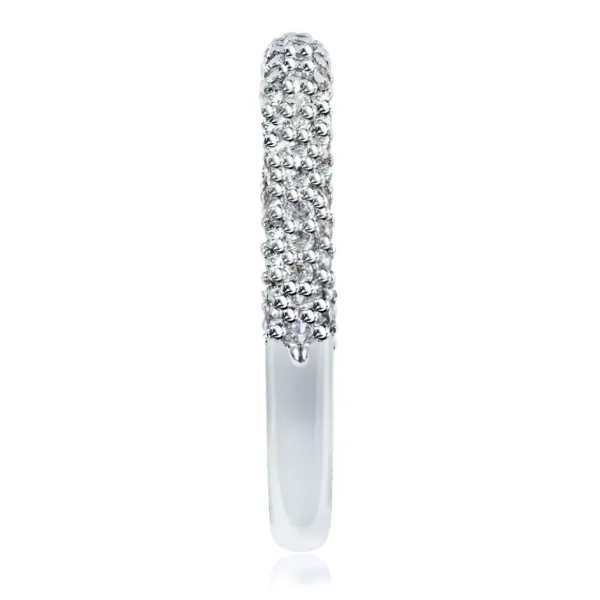 Bold & Vintage Inspired | Bold & Vintage Inspired*Alex Soldier Stardust Diamond Crescent Wedding Band