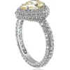 Bold & Vintage Inspired*Alex Soldier Stardust Diamond Pear Shape Engagement Ring