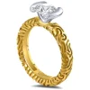 Modern & Elegant | Solitaire*Alex Soldier Valentine Diamond Sage Engagement Ring