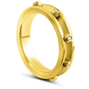 Modern & Elegant | Bold & Vintage Inspired*Alex Soldier Valentine Diamond Wheel Of Fortune Wedding Band