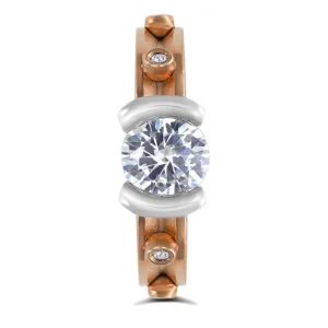 Modern & Elegant | Gold Rings*Alex Soldier Valentine Diamond Wheel Of Fortune Engagement Ring