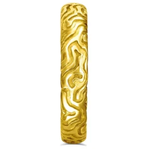 Bold & Vintage Inspired | Solid Gold Or Platinum Bands*Alex Soldier Valentine Sage Wedding Band